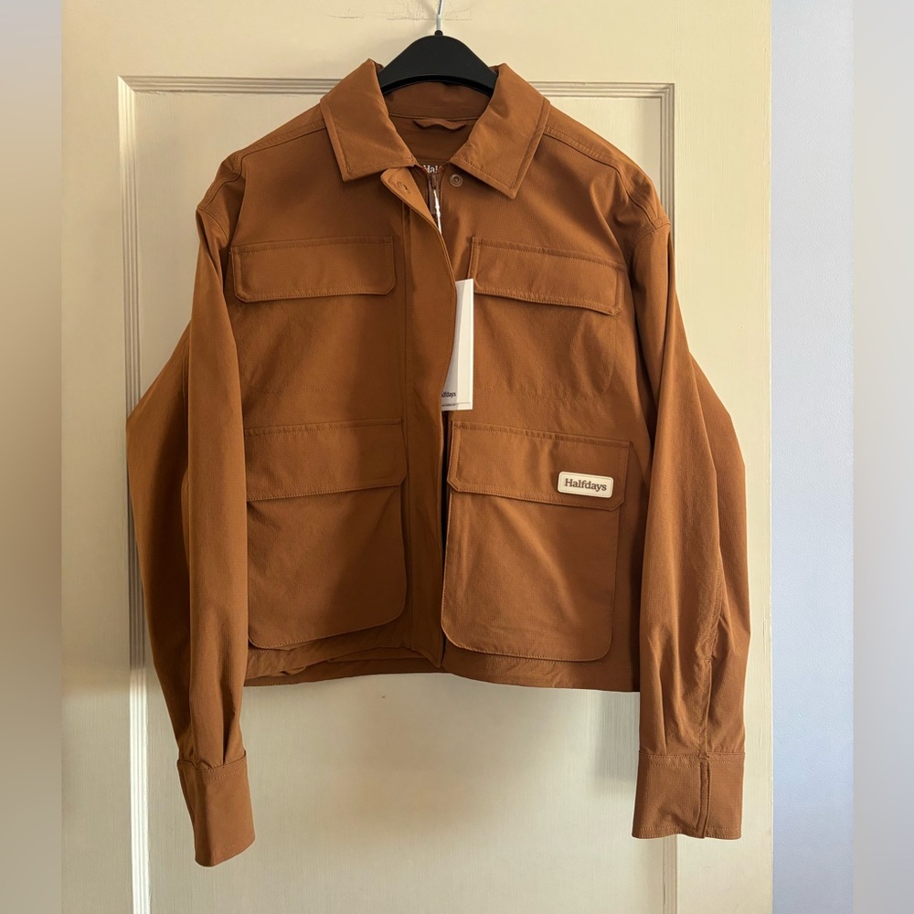 Halfdays Women's Tan Ski Fashion Jacket